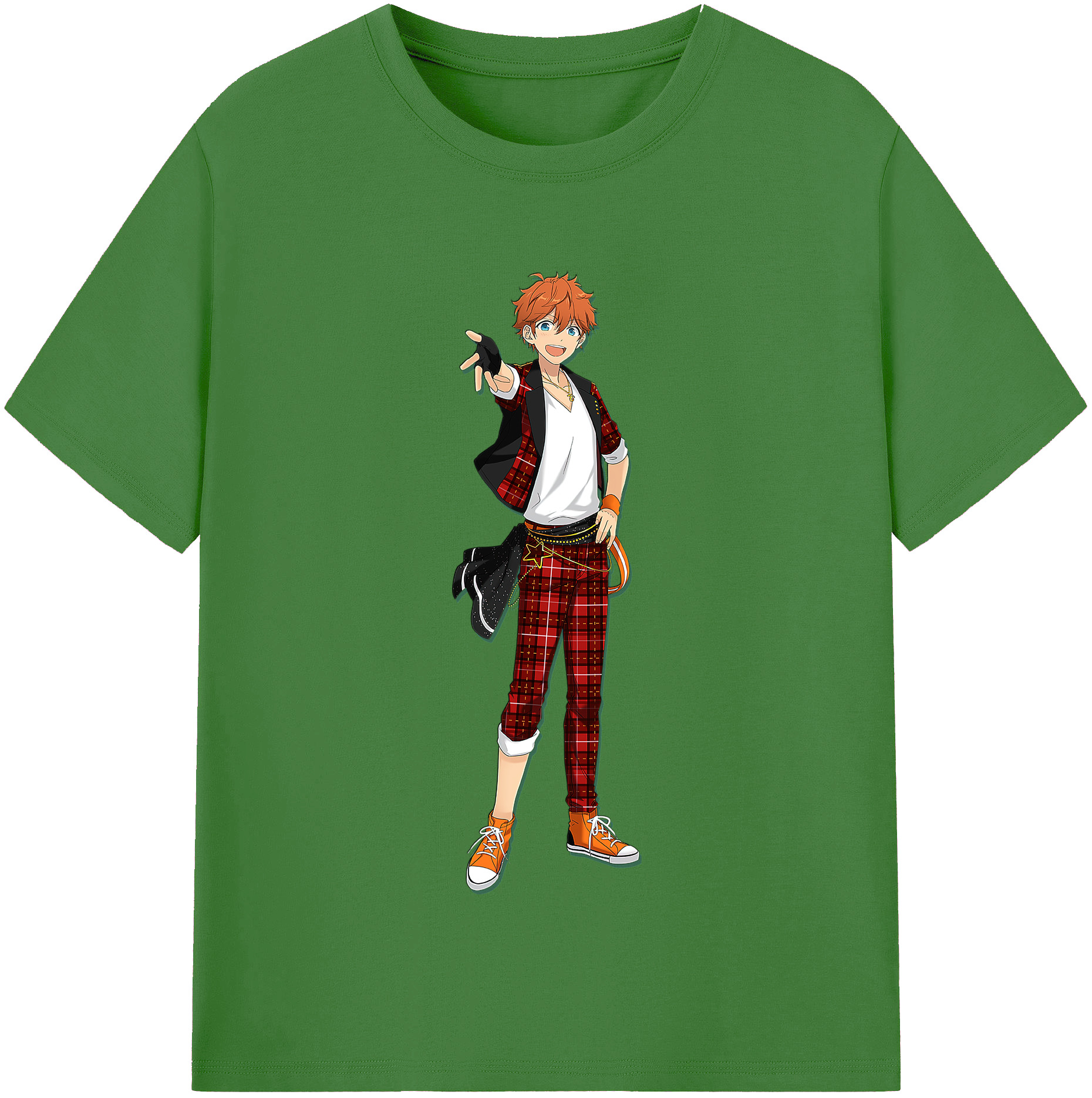 （画像用） あんさんぶるスターズ! Ensemble Stars レディースカジュアルプリントTシャツ（綿100％）